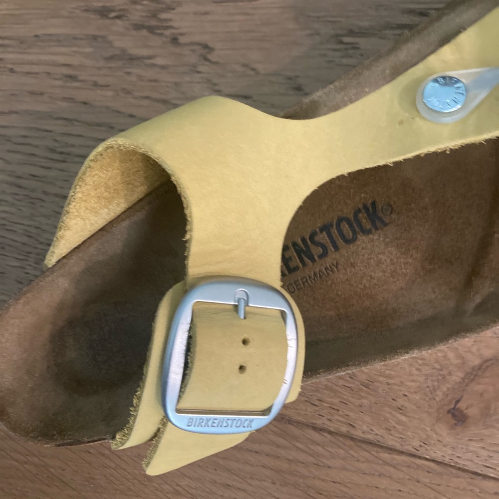 Birkenstock big buckle gizeh leather 38 reg - Picture 5 of 6